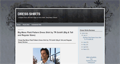 Desktop Screenshot of dressshirtsreviews.blogspot.com