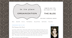 Desktop Screenshot of initsplaceorganization.blogspot.com