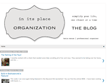 Tablet Screenshot of initsplaceorganization.blogspot.com