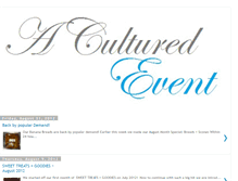 Tablet Screenshot of aculturedevent.blogspot.com