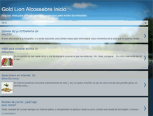 Tablet Screenshot of ofertasgoldlioninicio.blogspot.com