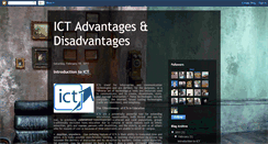 Desktop Screenshot of ict-adv-disadv.blogspot.com