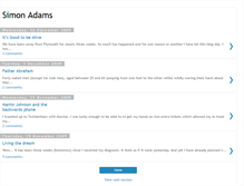 Tablet Screenshot of bucketlistsimonadams.blogspot.com