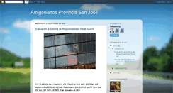 Desktop Screenshot of amigonianosprovinciasanjose.blogspot.com