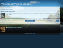 Tablet Screenshot of amigonianosprovinciasanjose.blogspot.com