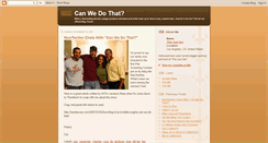 Desktop Screenshot of canwedothat.blogspot.com