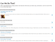 Tablet Screenshot of canwedothat.blogspot.com