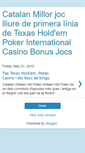 Mobile Screenshot of catalan-online-poker-casino-bingo.blogspot.com
