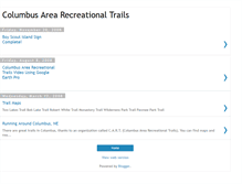 Tablet Screenshot of columbusnetrails.blogspot.com