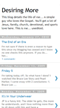 Mobile Screenshot of desiringmore.blogspot.com
