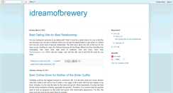 Desktop Screenshot of idreamofbrewery.blogspot.com