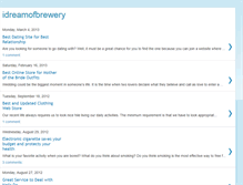 Tablet Screenshot of idreamofbrewery.blogspot.com