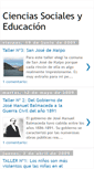 Mobile Screenshot of cienciasocialeseduc.blogspot.com