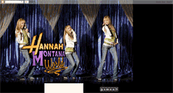 Desktop Screenshot of disney-hannahmontanaworld.blogspot.com