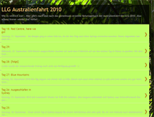 Tablet Screenshot of llg-downunder.blogspot.com