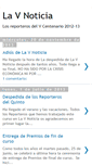 Mobile Screenshot of lavnoticia-iesvcentenario.blogspot.com