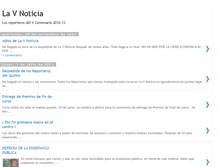 Tablet Screenshot of lavnoticia-iesvcentenario.blogspot.com
