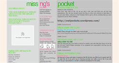 Desktop Screenshot of miss-ng-pocket.blogspot.com