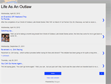 Tablet Screenshot of lifeasanoutlaw.blogspot.com