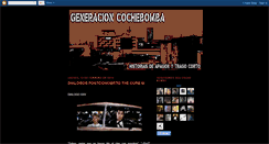 Desktop Screenshot of generacion-cochebomba.blogspot.com