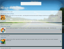 Tablet Screenshot of myclothofsilk.blogspot.com