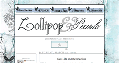 Desktop Screenshot of lollipopandpearls.blogspot.com