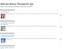 Tablet Screenshot of delicatebeautyspa.blogspot.com