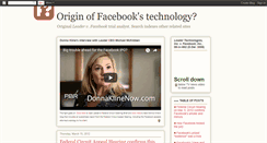 Desktop Screenshot of facebook-technology-origins.blogspot.com