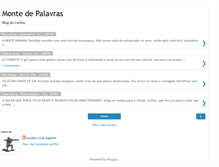 Tablet Screenshot of monte-de-palavras.blogspot.com