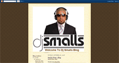 Desktop Screenshot of djsmalls.blogspot.com