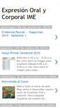 Mobile Screenshot of expresionoralycorporalime.blogspot.com