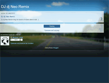 Tablet Screenshot of djneoremix.blogspot.com