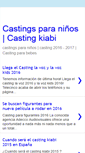 Mobile Screenshot of castingsactores.blogspot.com