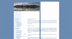 Desktop Screenshot of ent-info.blogspot.com