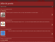 Tablet Screenshot of alfardepoesia.blogspot.com