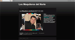 Desktop Screenshot of losmaquilerosdelnorte.blogspot.com