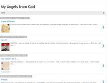 Tablet Screenshot of myangelsfromgod.blogspot.com