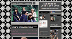 Desktop Screenshot of everybodylovesbonjovi.blogspot.com