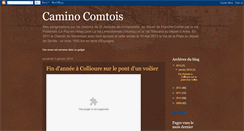 Desktop Screenshot of caminocomtois.blogspot.com