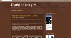 Desktop Screenshot of diariogira.blogspot.com