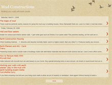 Tablet Screenshot of ebdewy-mudconstructions.blogspot.com
