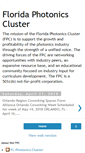 Mobile Screenshot of floridaphotonicscluster.blogspot.com