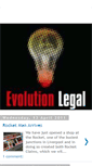 Mobile Screenshot of evolutionlegalservice.blogspot.com