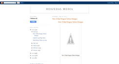 Desktop Screenshot of hesjedalmedia.blogspot.com