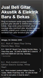 Mobile Screenshot of gitarakustikelektrik.blogspot.com