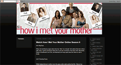 Desktop Screenshot of how-i-met-your-mother-online-free.blogspot.com