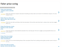 Tablet Screenshot of fisherpriceswingreview.blogspot.com