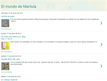 Tablet Screenshot of elmundodemarilula.blogspot.com