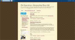Desktop Screenshot of interpretingslavelife.blogspot.com