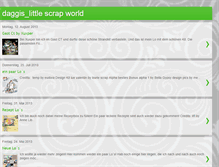 Tablet Screenshot of daggis-little-scrap-world.blogspot.com